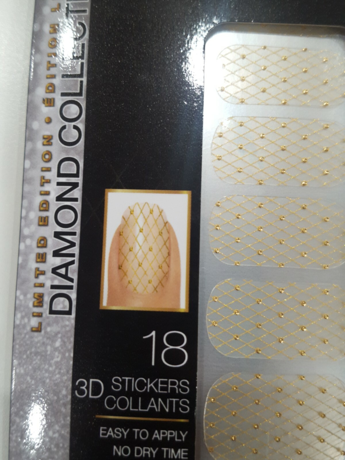 Loreal Colour Riche Nail Lingerie 3D Nail Stickers STATEMENT PIECE #700 18ct LE