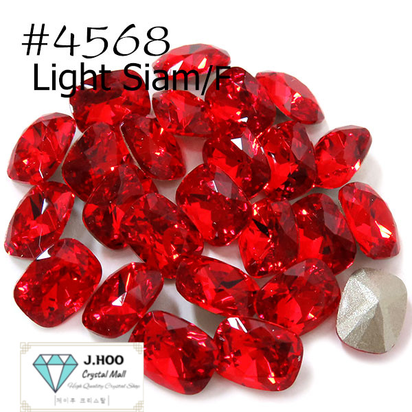 Swarovski 4568 Cushion Fancy Stone 8x6mm (2pcs)