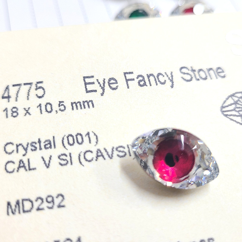 Swarovski 4775 Eye Fancy Stone Crystal 18×10.5mm (1pc)
