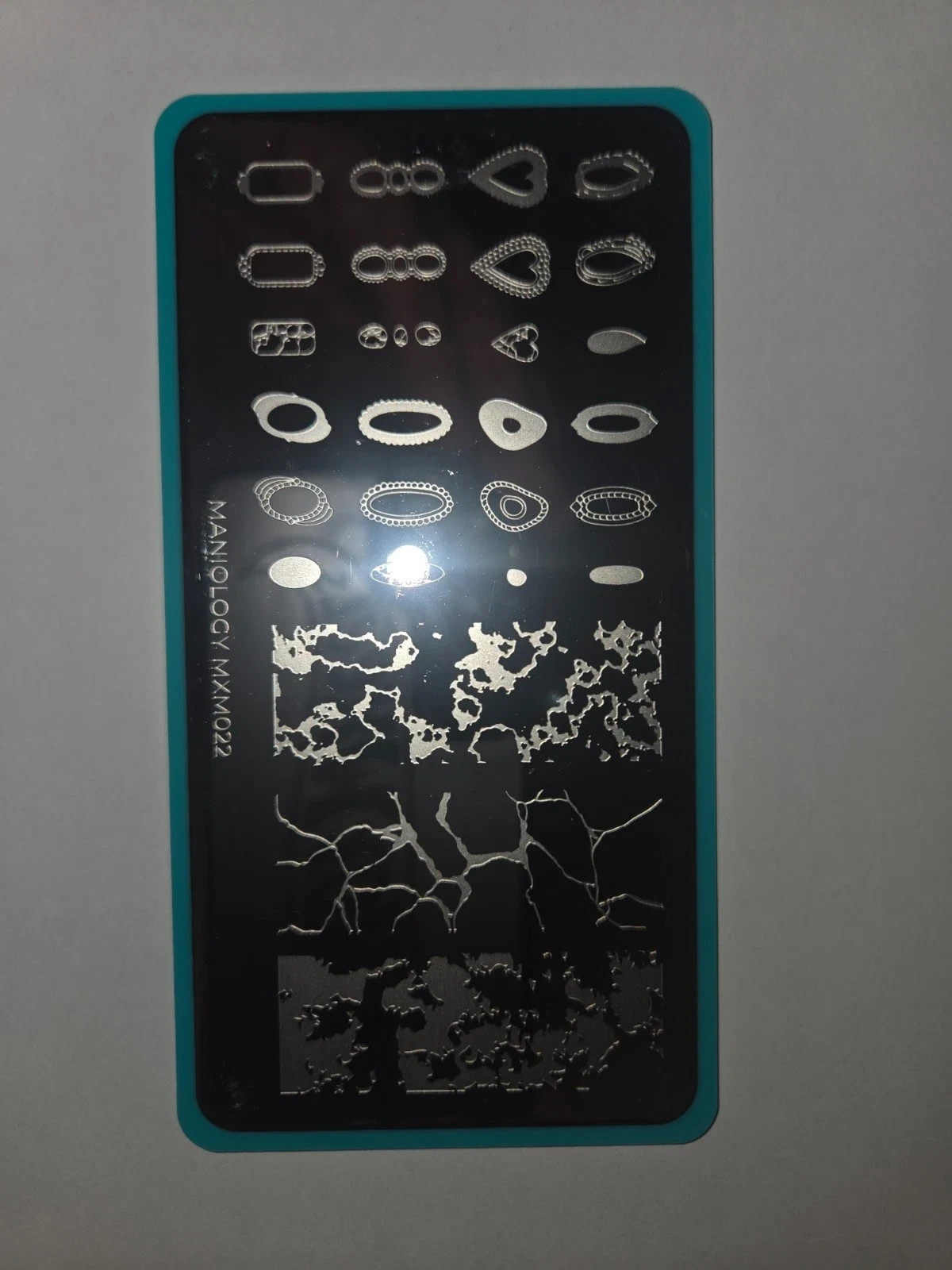 Maniology MXM021 MXM022 Nail Stamping Plates