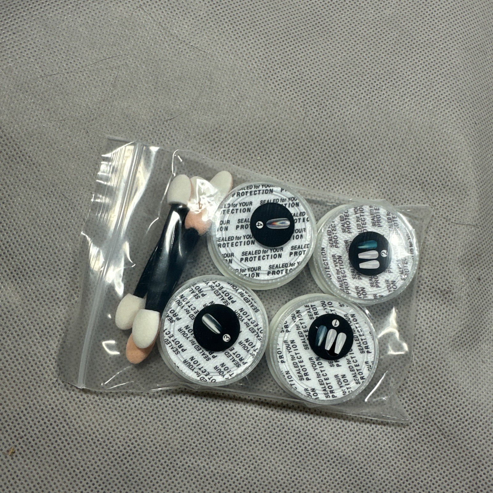 Artdone Chrome Nail Powder Magic White Pearl Mirror Effect Aurora Mermaid AM2