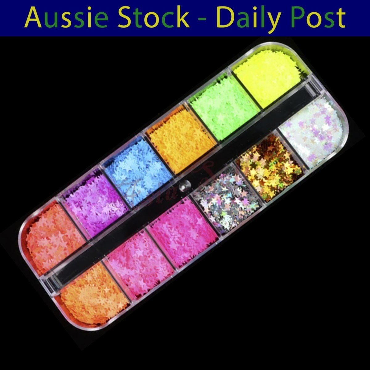 Nail Paillette Holographic Fruit Heart Butterfly Mirror Slices Nail Art Sequins