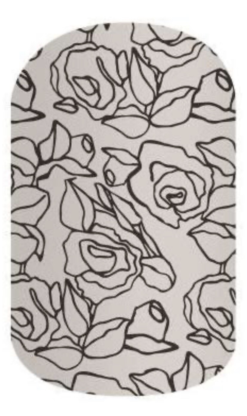 Jamberry Nail Wraps Partial Half Sheet – Sketched With Love