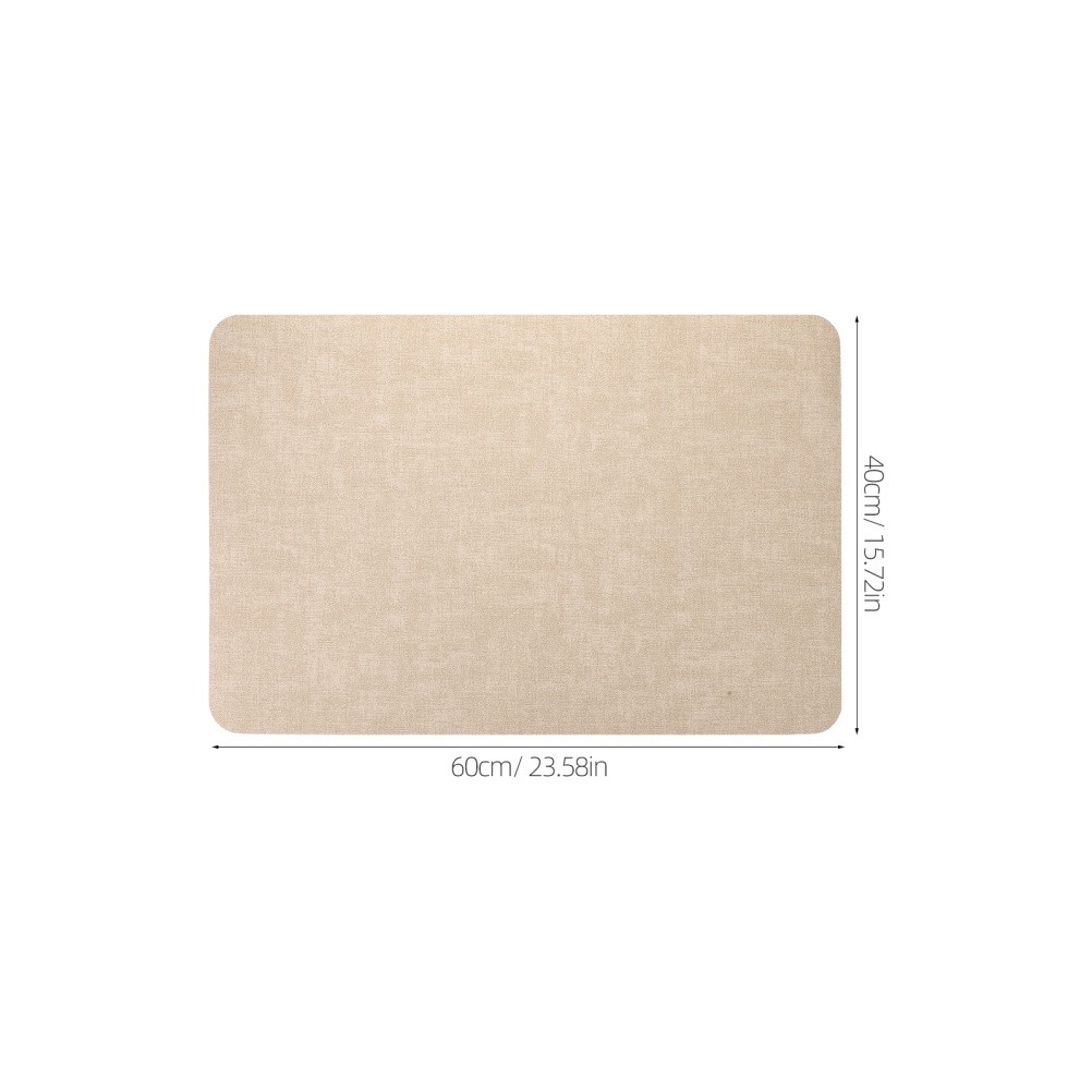Nail Tech Desk Mat – Waterproof Foldable PU Manicure Pad for Table –