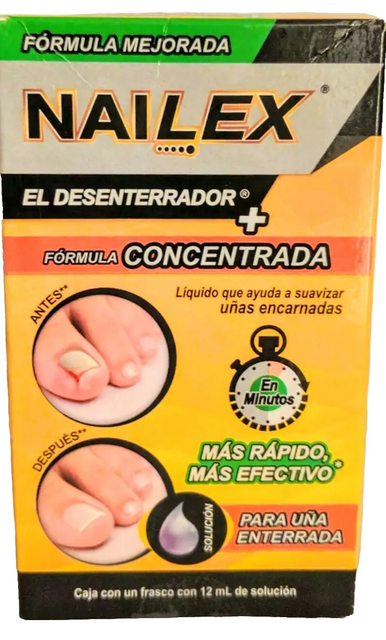 NAILEX DESENTERRADOR DE UÑAS ENTERRADA.INGROWN TOE NAIL SOFTENER CONCENTRA 12ml.