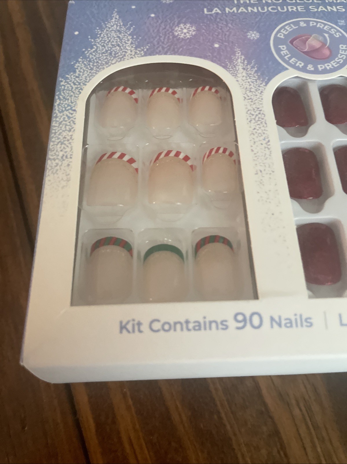 imPRESS Press on Nails Gift Set Multicolor Assorted Shapes/lengths 90 Count NEW
