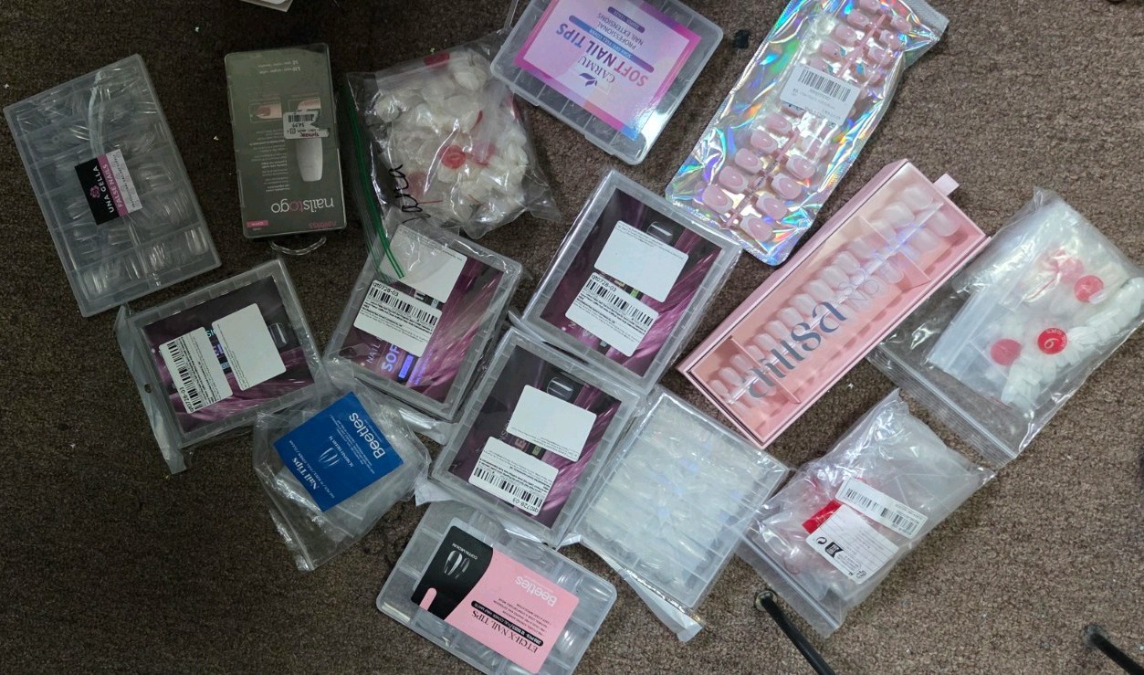 Beetles And Assorted Sizes And Shapes Gel Nail Tips Full Cover