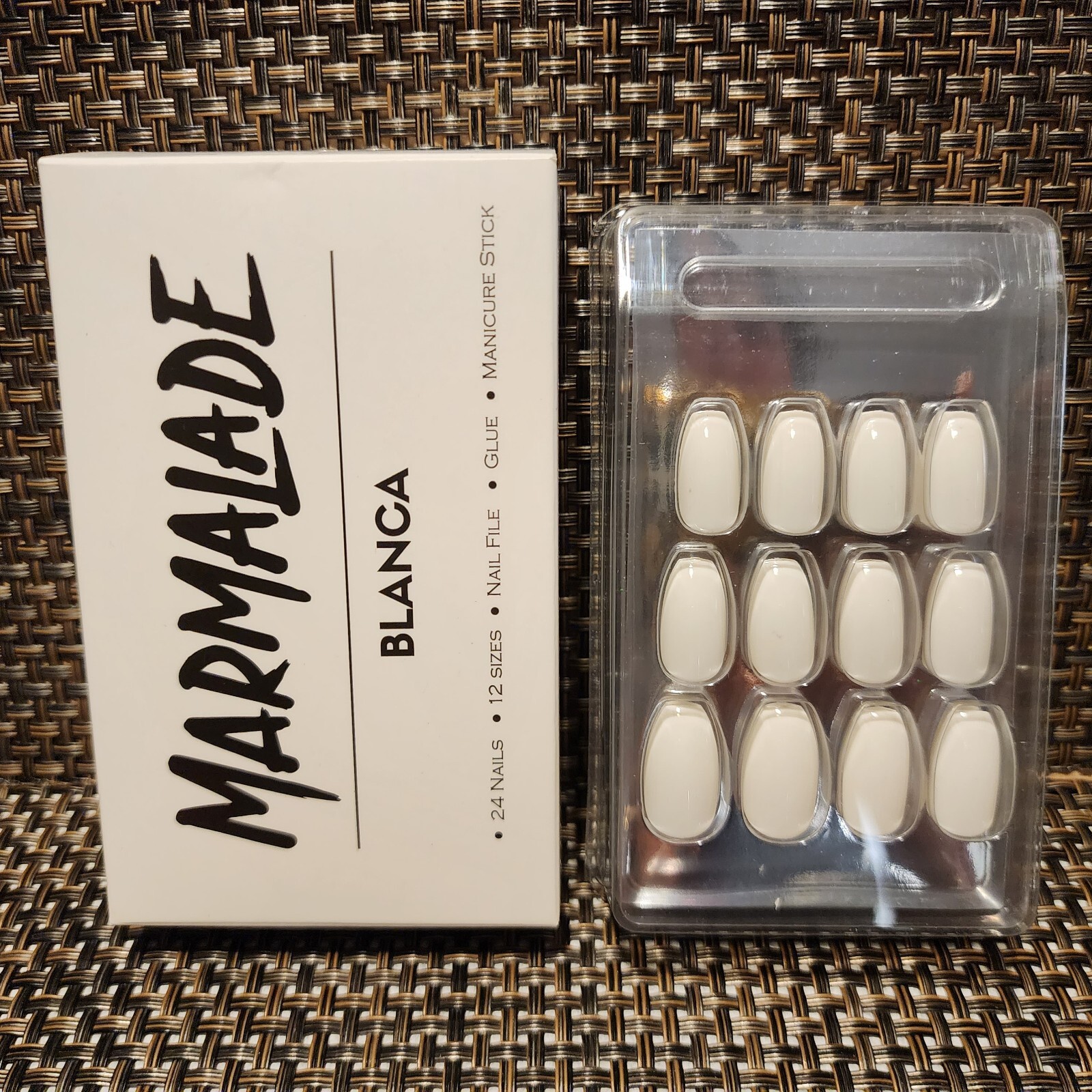 Marmalade Nails in She wolf, Blanca & Volta. Set of 5