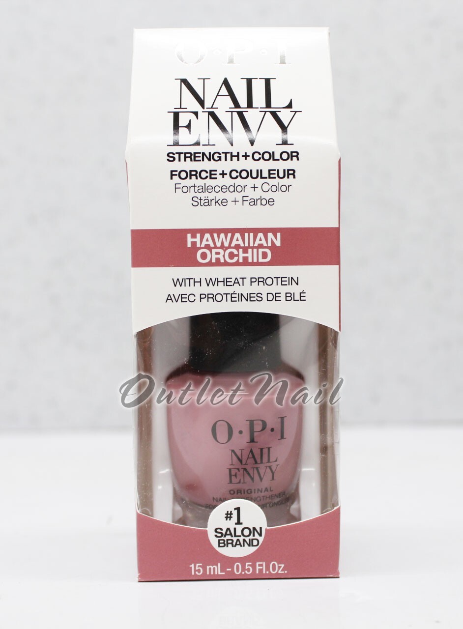 OPI Nail Envy Wheat Protein & Calcium 15ml/0.5fl.oz NT 220 – Hawaiian Orchid