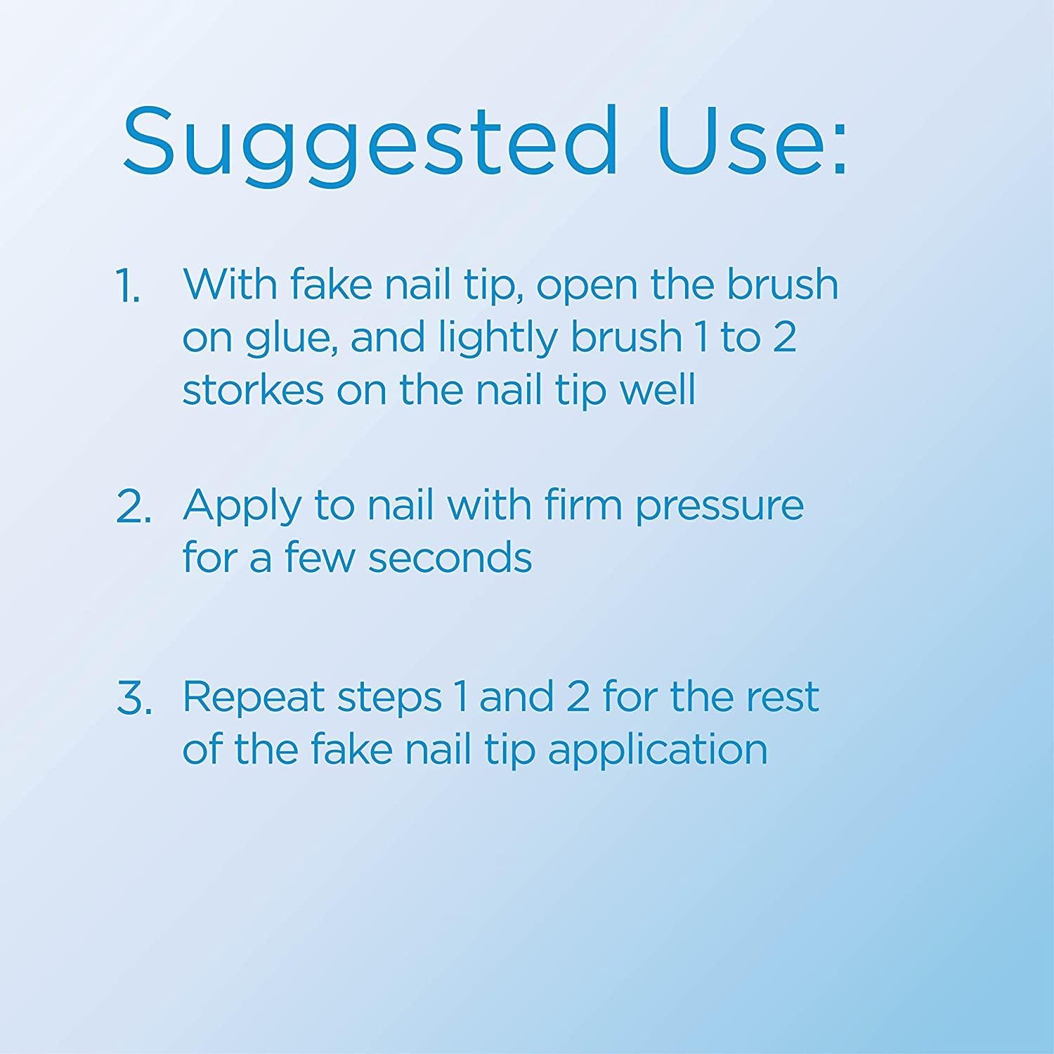 Young Nails – Brush On Nail Glue 0.5 Fl Oz