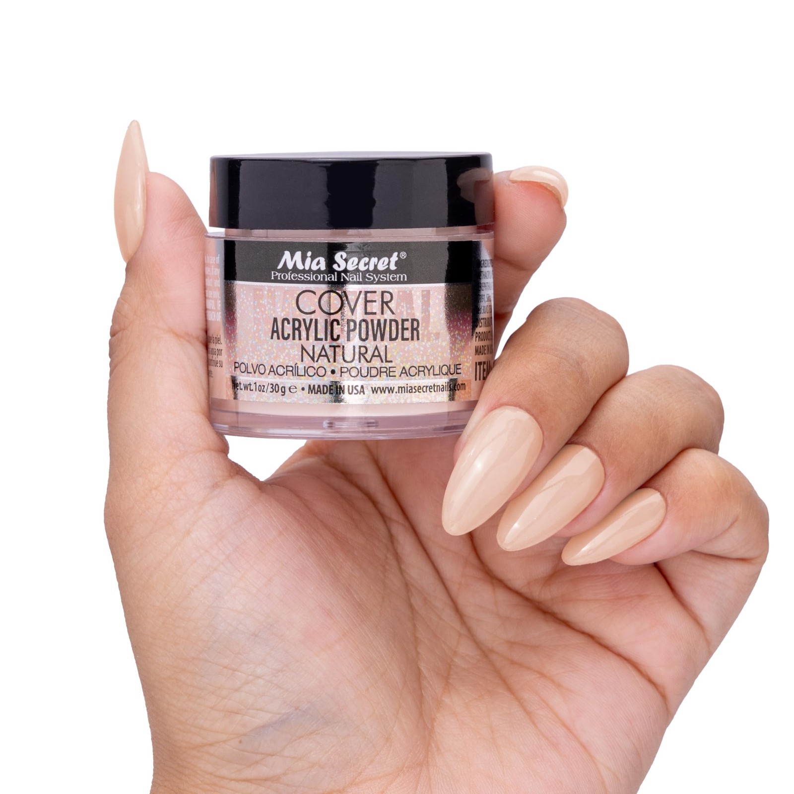 Mia Secret Natural Nail Powder 1 Ounce For Ombre And Baby Boomer Nails