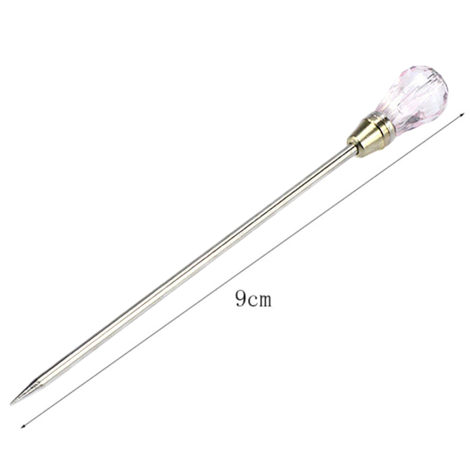 3pcs Gel Acrylic Glitter Powder Mixing Nail Art Stirring Rod Spoon Spatula