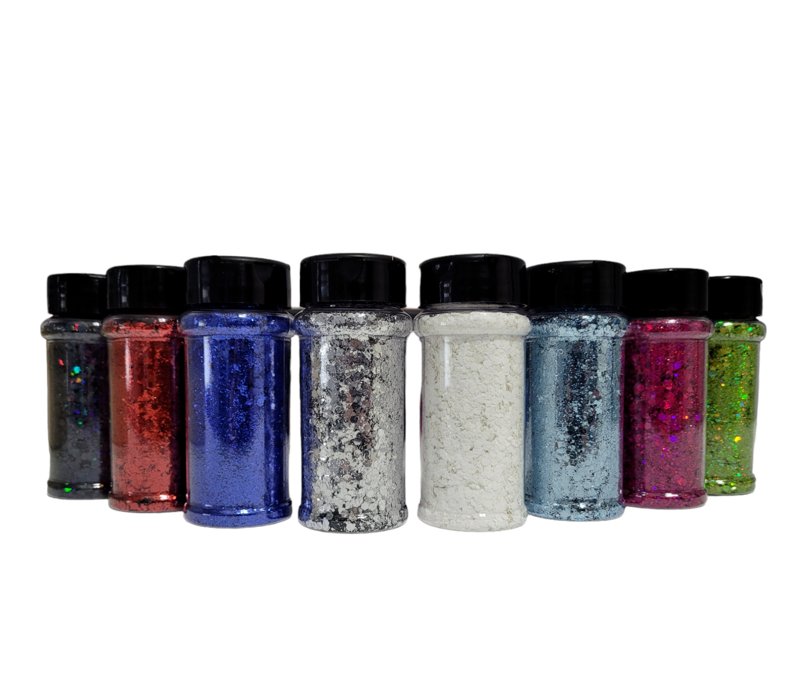 8 Craft Glitter Bottle 2oz Glitter Powder for Resin, Nail, Tumblers