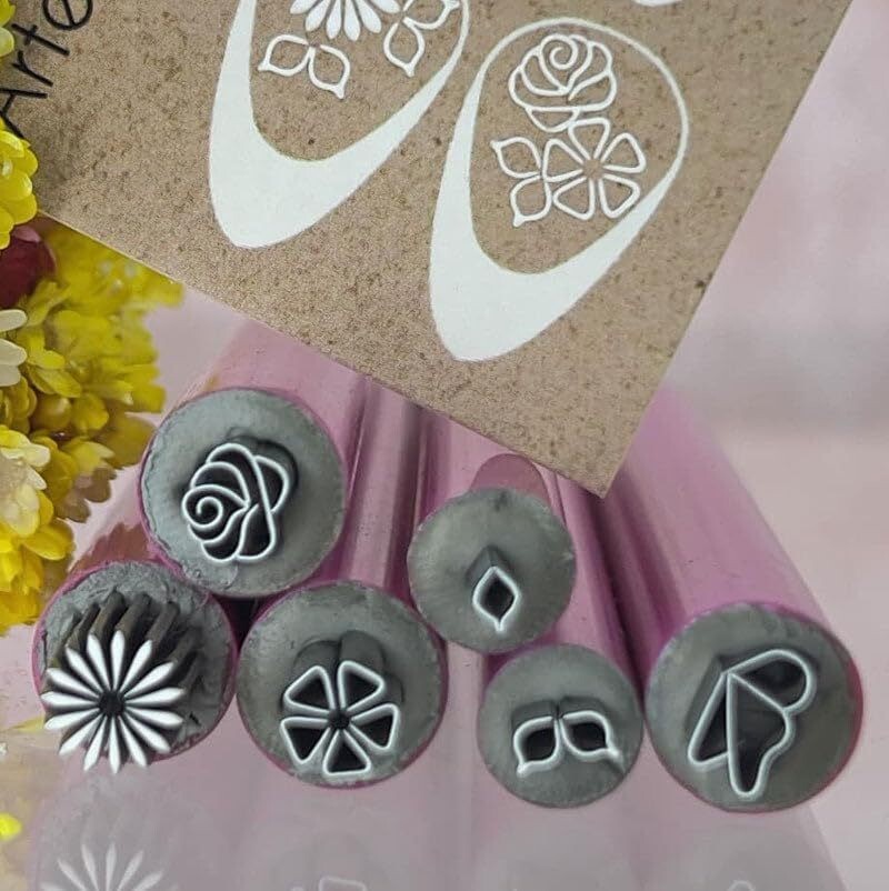 6Pcs Nail Art Stamp Pen Set DIY Dotting Tools Different for Girls & Women New
