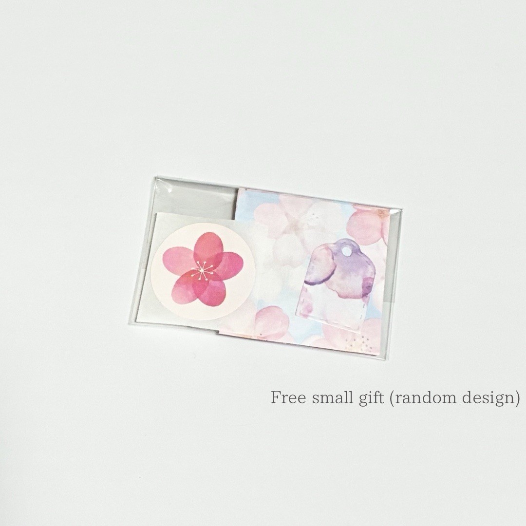 Hologram Sakura Flakes Nail Art Gift Set 8pcs Pink Floral Stickers Kawaii Japan