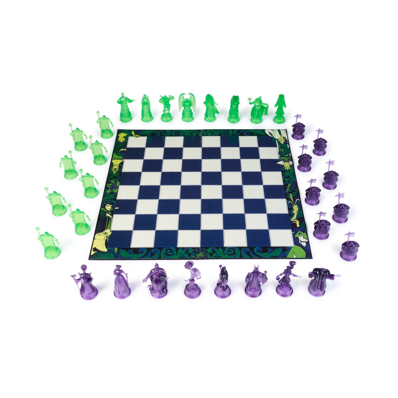 Spin Master Games, Disney Villains Chess Set for Adults & Kids, Pla… Fast Ship