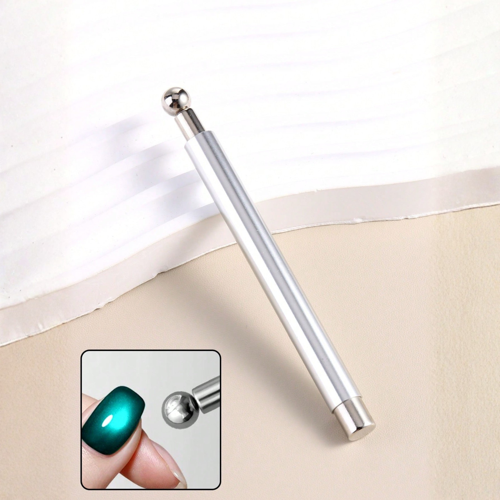 2in1 Nail Magnetic Stick Cat Eye Magnetic Nail Art Tool For Gel Nail Art Design