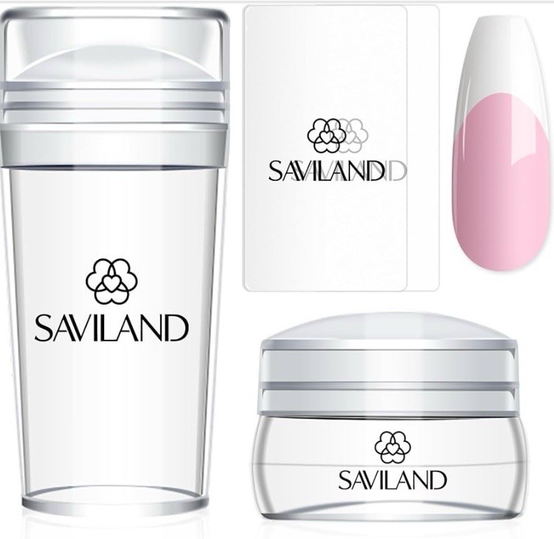 Saviland Nail Stamper Kit Professional Nail Art System