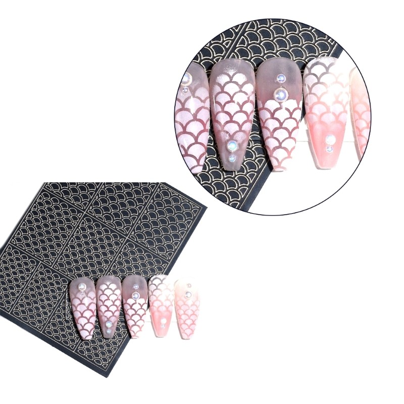 DIY Nail Wraps Decoration 3D Leopard Print Polish Stickers for Fashionable Look