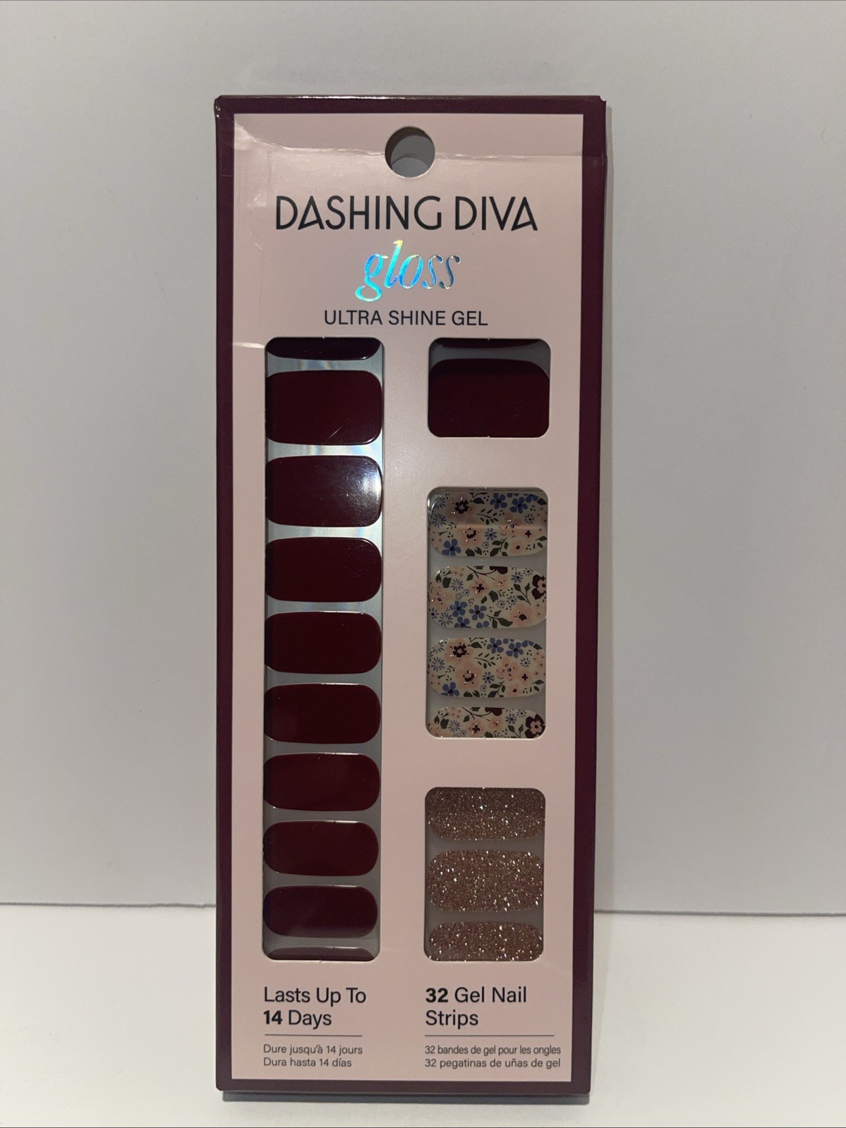 dashing diva nail strips gs175 wildflower