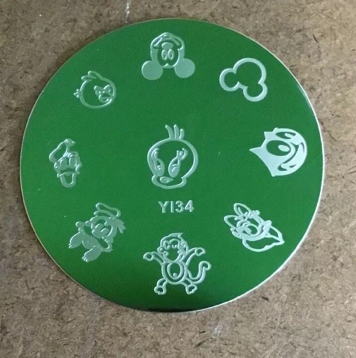 Mickey, Donald + Cartoon Nail Art Stamping Plate Beauty Manicure Nail Stencil
