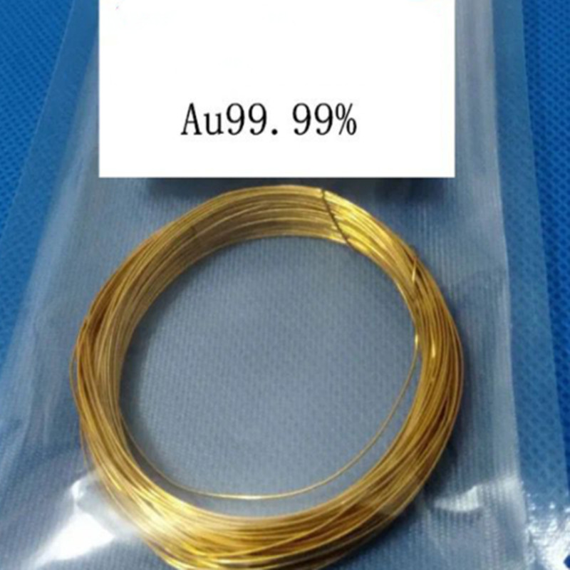 Au 99.99 % High Purity Gold Au Wire For Scientific Research 0.02 – 1mm Diameter