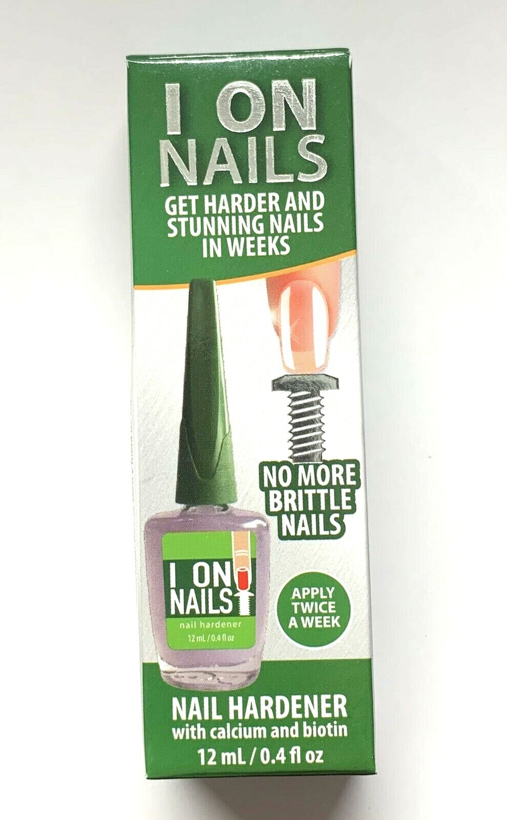 I ON NAILS get harder and stunning nails in week ( Nueva Uñas de Hierro ) 12ml