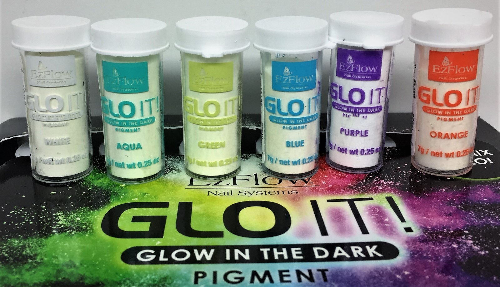 Ezflow – GLO IT! Glow In The Dark Pigment 0.25oz – Choose Your Color