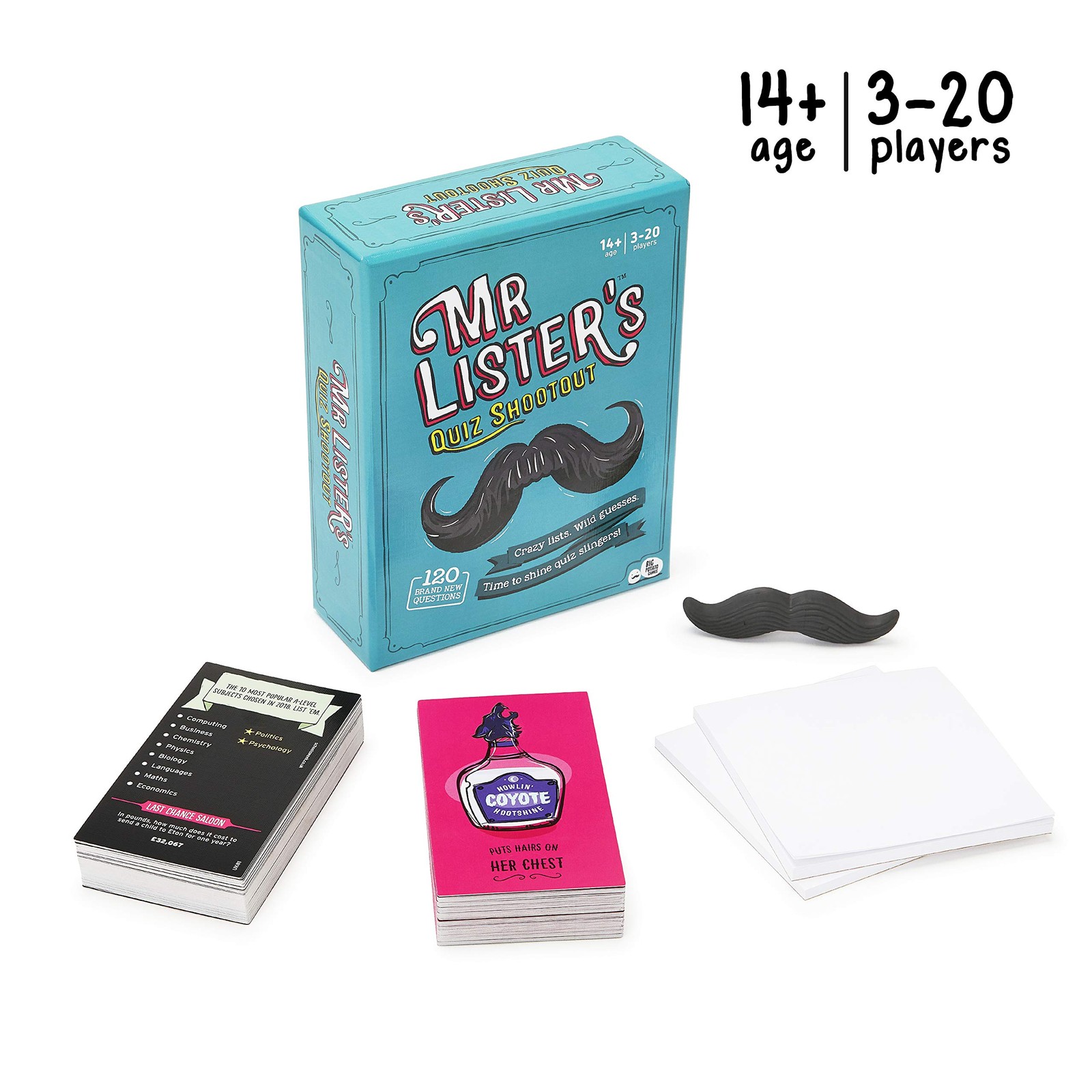 Mr Listers Quiz Shootout: Quick-Fire Party Trivia 8.27 cm x 1.97 x 5.51