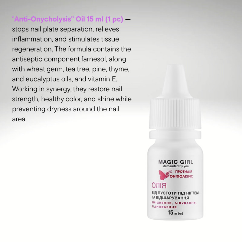Nail Plate Recovery Set with Wax and Oil Repair after gel polish