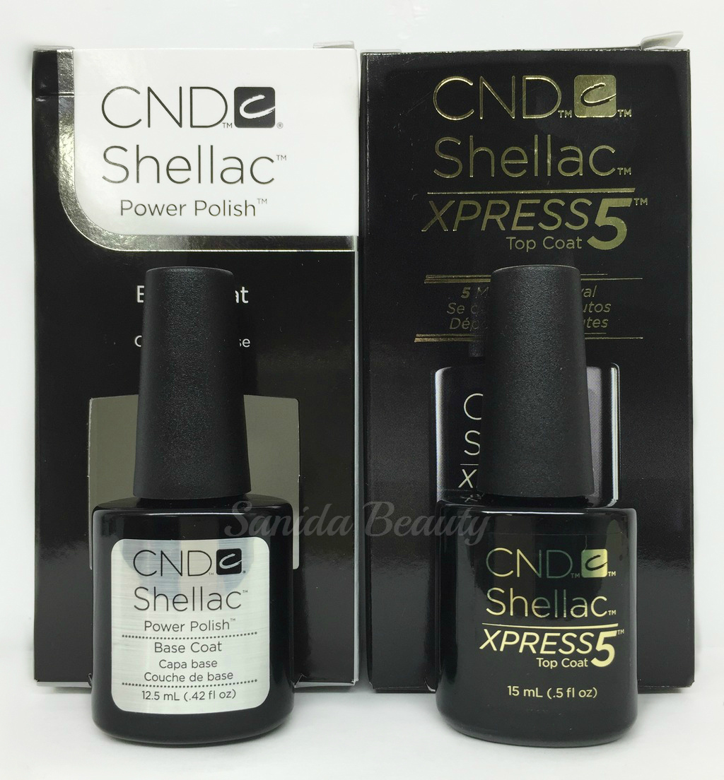 CND Gel Nail Polish LARGE size – Pick any base/top coat- Shellac