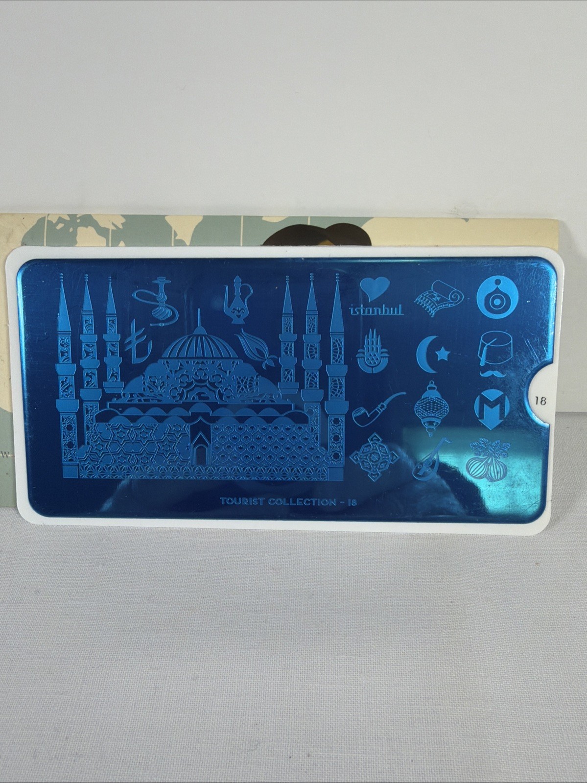 3 MoYou Tourist Collection Nail Stamp Plate Istanbul New Delhi Seoul Korea