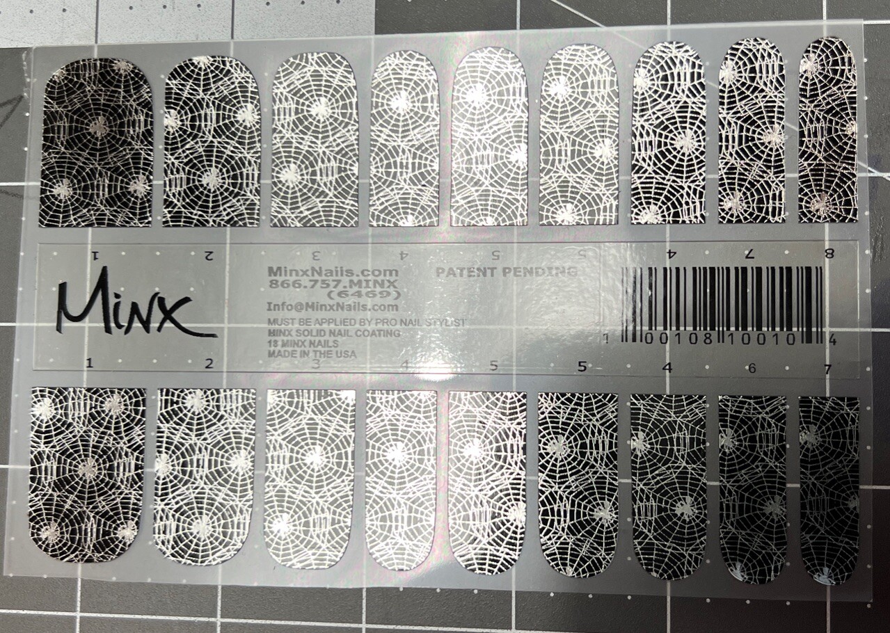 Minx Foil Nail Cover Nail Art Sticker Manicure Wraps
