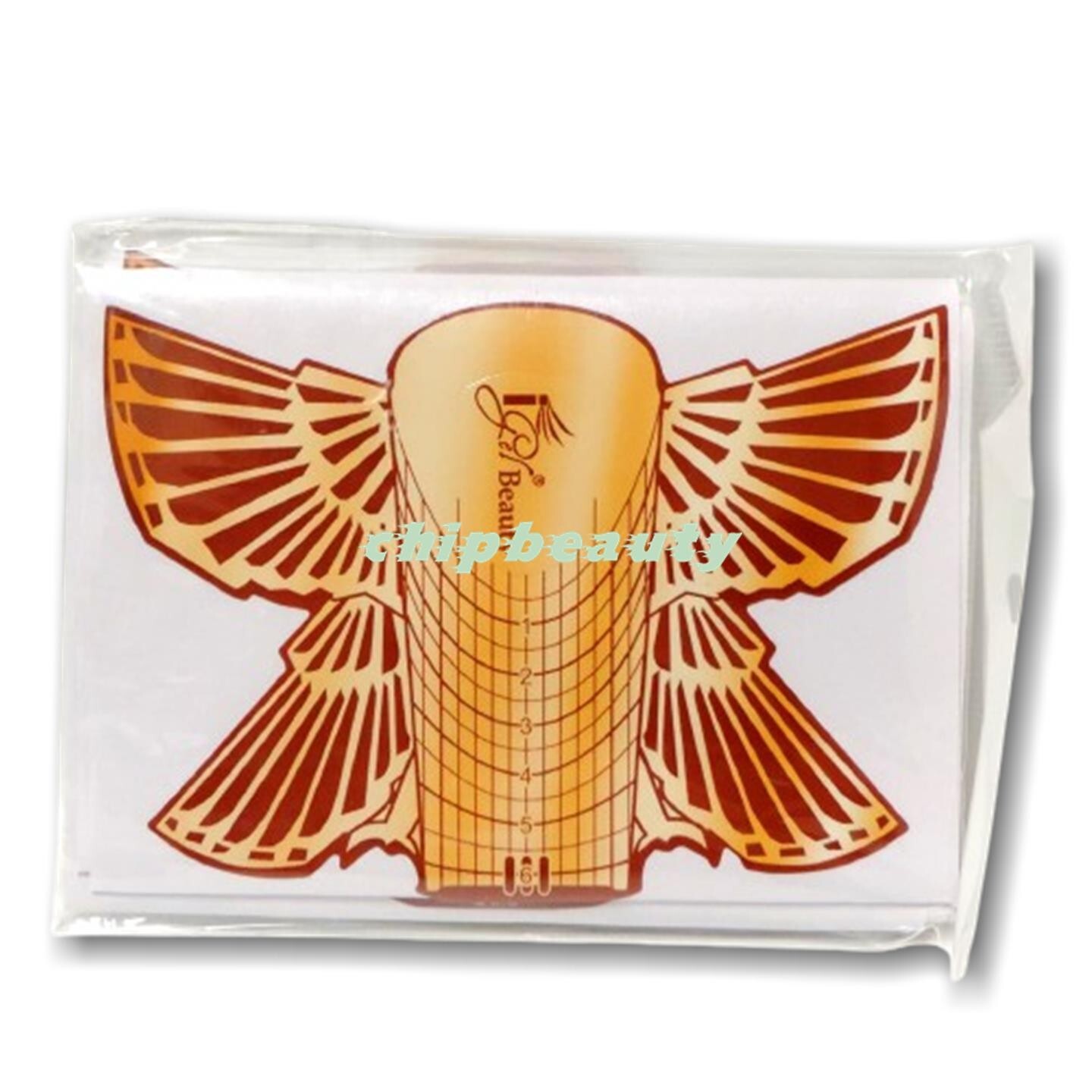 Extension Nail Form Sticker Acrylic Powder Builder Gel Nail Form 50pcs/pack