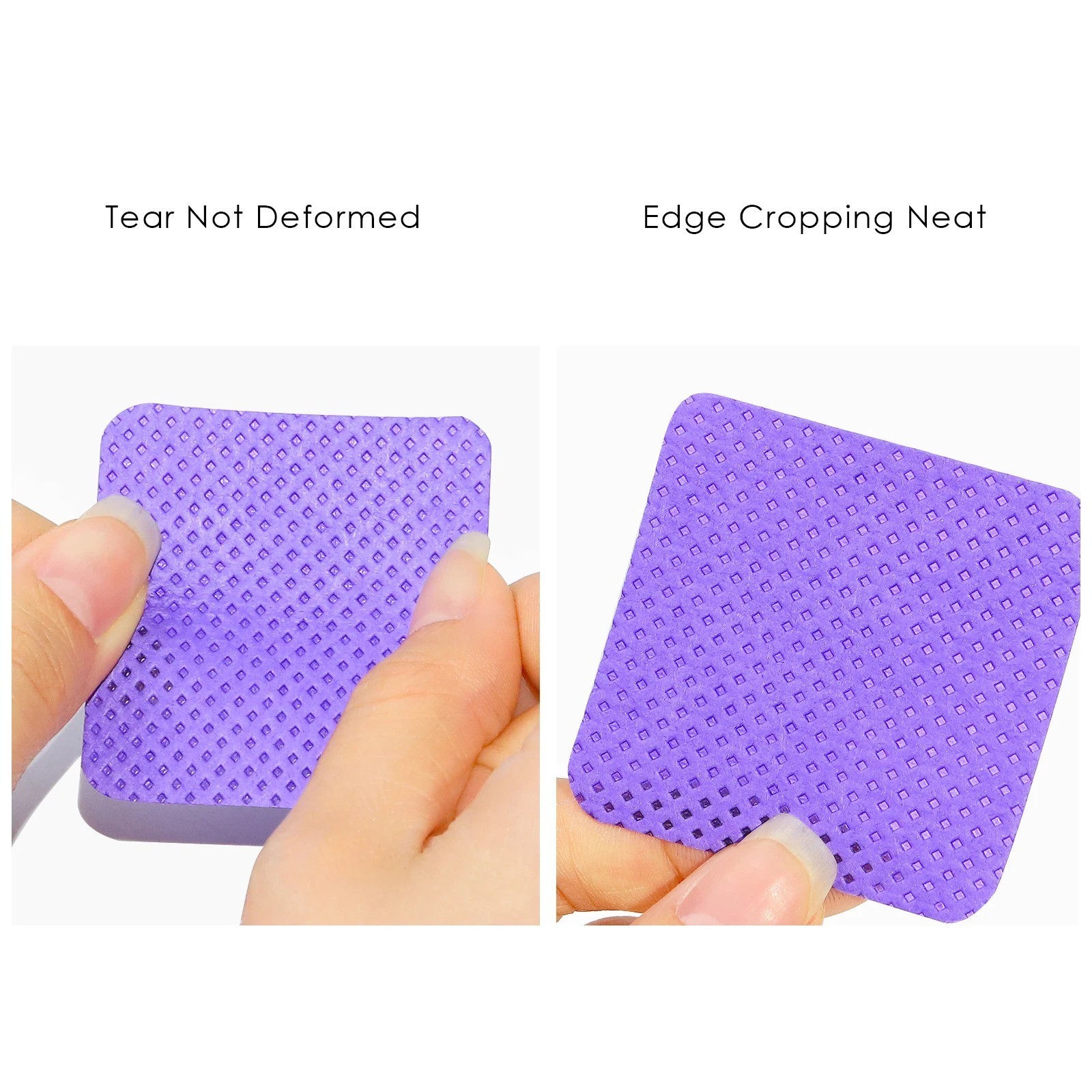 300 Pack Lint Free Nail Wipes Cotton Pads for Gel Polish Makeup Remover Prep