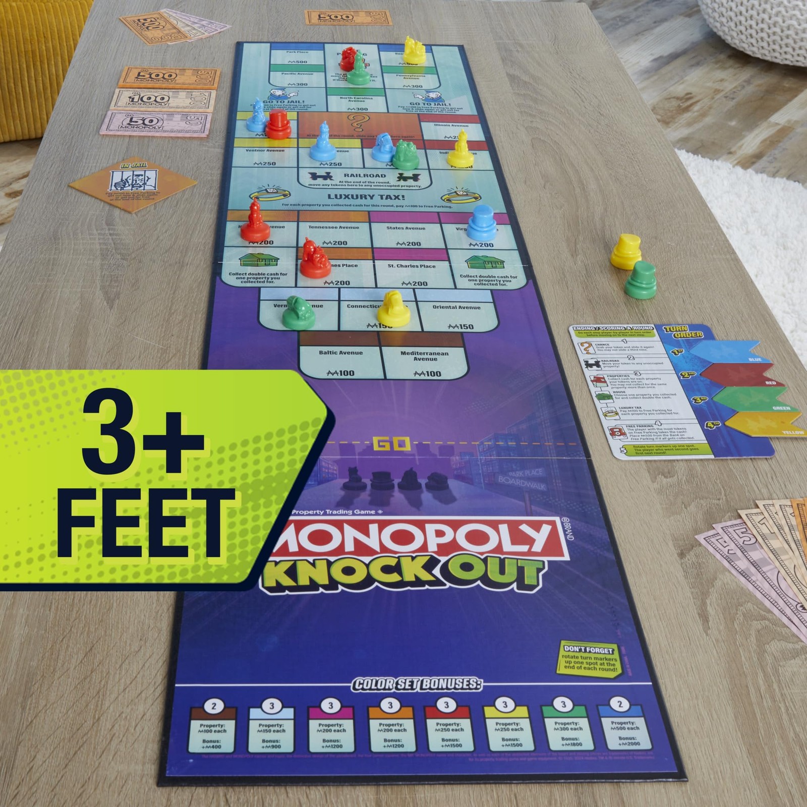 Monopoly Knockout Board Game | 2-8 Players | 20 Mins. Average | Quick-Playing…