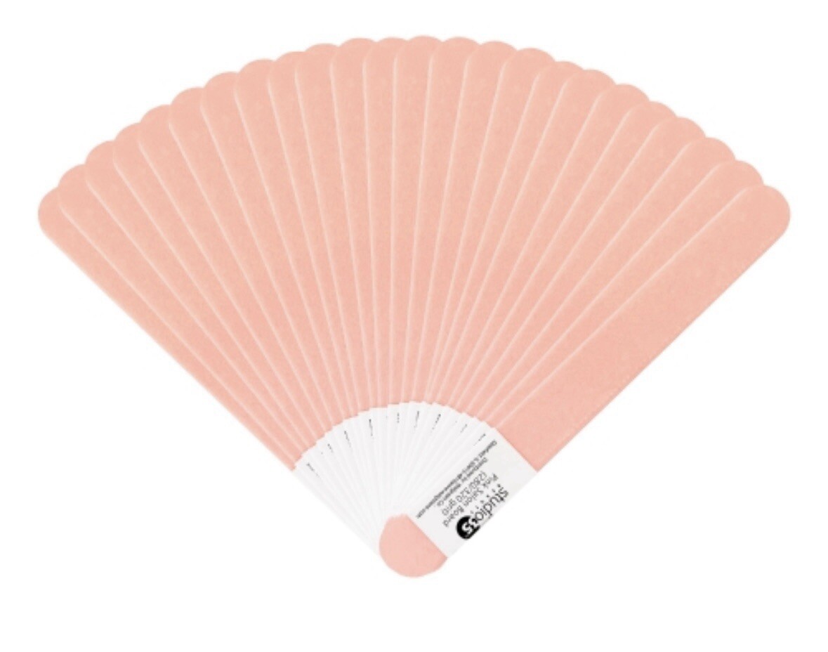 Studio Beauty 35 Pink Salon Boards X 24 Single Pieces Individually Wrapped