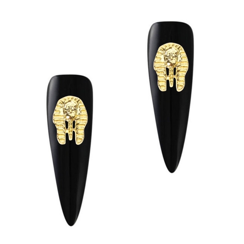 10PCS Egyptian Pharaoh Nail Art Decorations Cleopatra Nail Art Charm Decorations