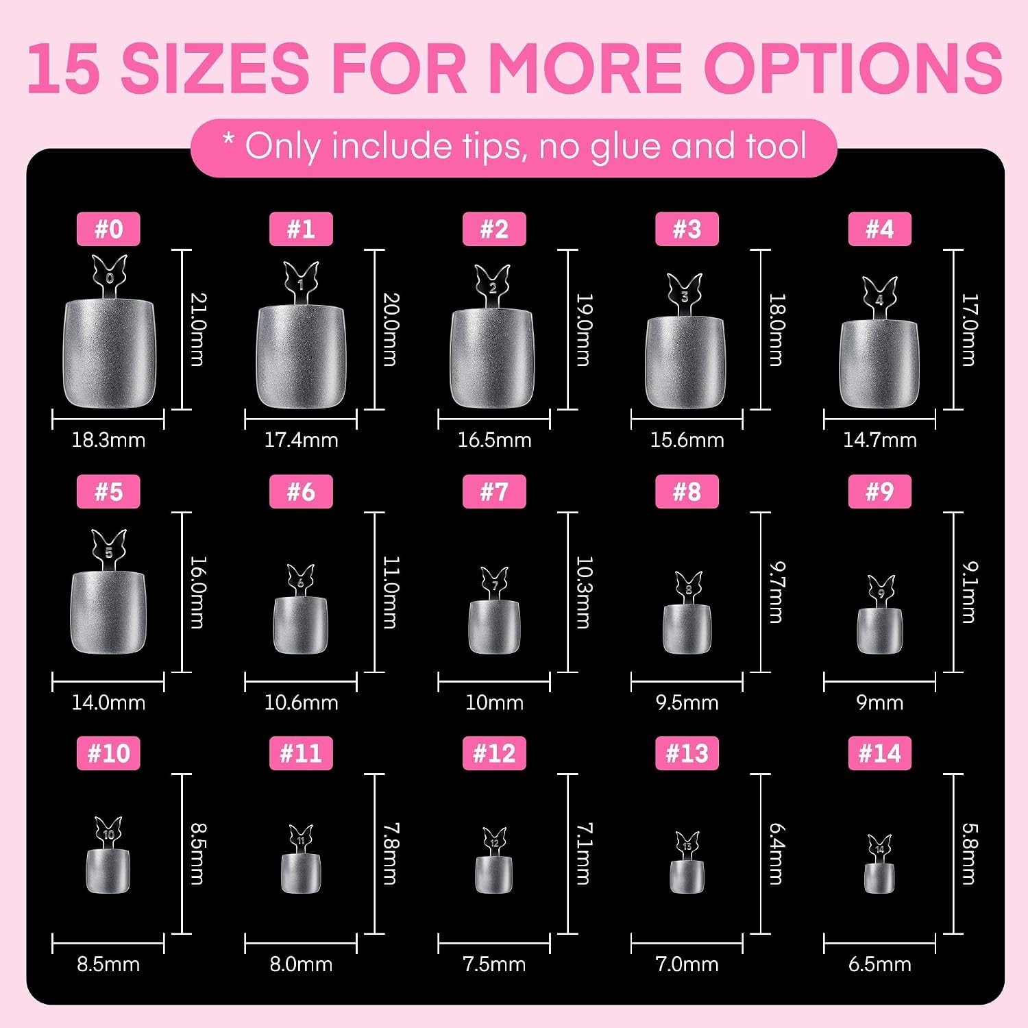 Elegant 504 Pcs Square Soft Gel Toe Nail Tips – Perfect for Every Occasion