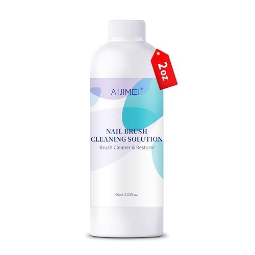Nail Brush Cleaner Gel Restorer Solution Acrylic Nail Brush Cleaner Gel 60ML