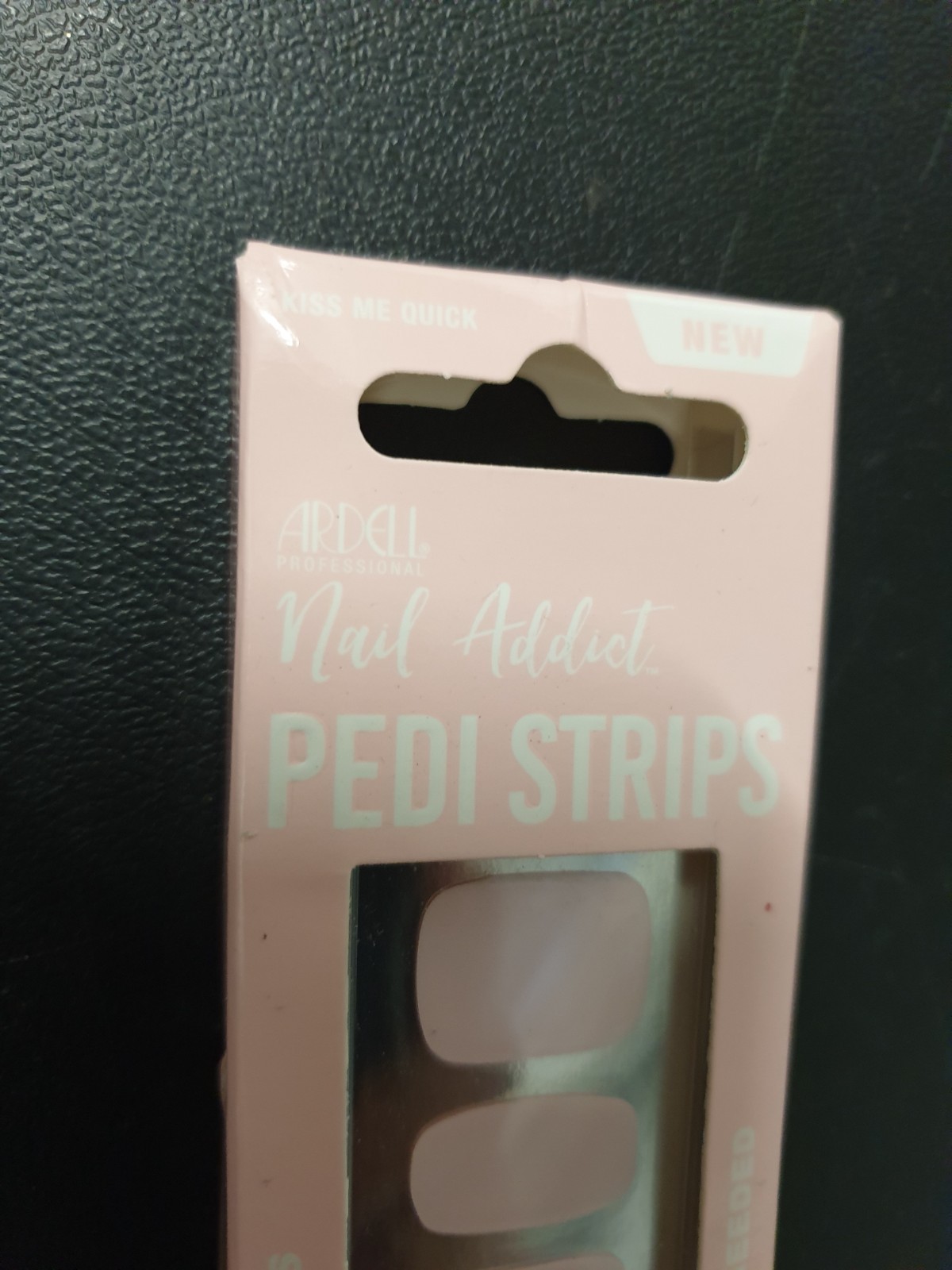 Ardell Nail Addict Pedi Strips Pink Perfection Removable Easy to Apply Wraps