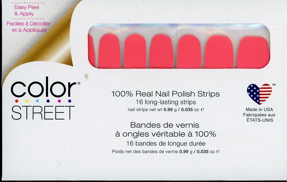 COLOR STREET NAIL POLISH STRIPS CARIBBEAN CORRAL FMC210 – B02300