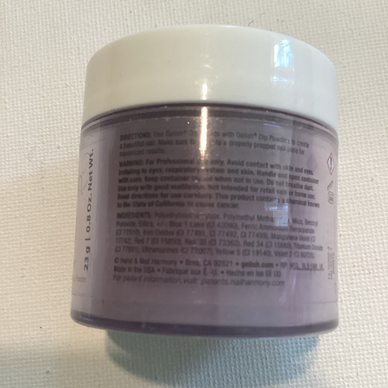 Gelish Dip Powder Essentials Professional Nail Art 23g/0.8oz Girl Curls UNSEALED