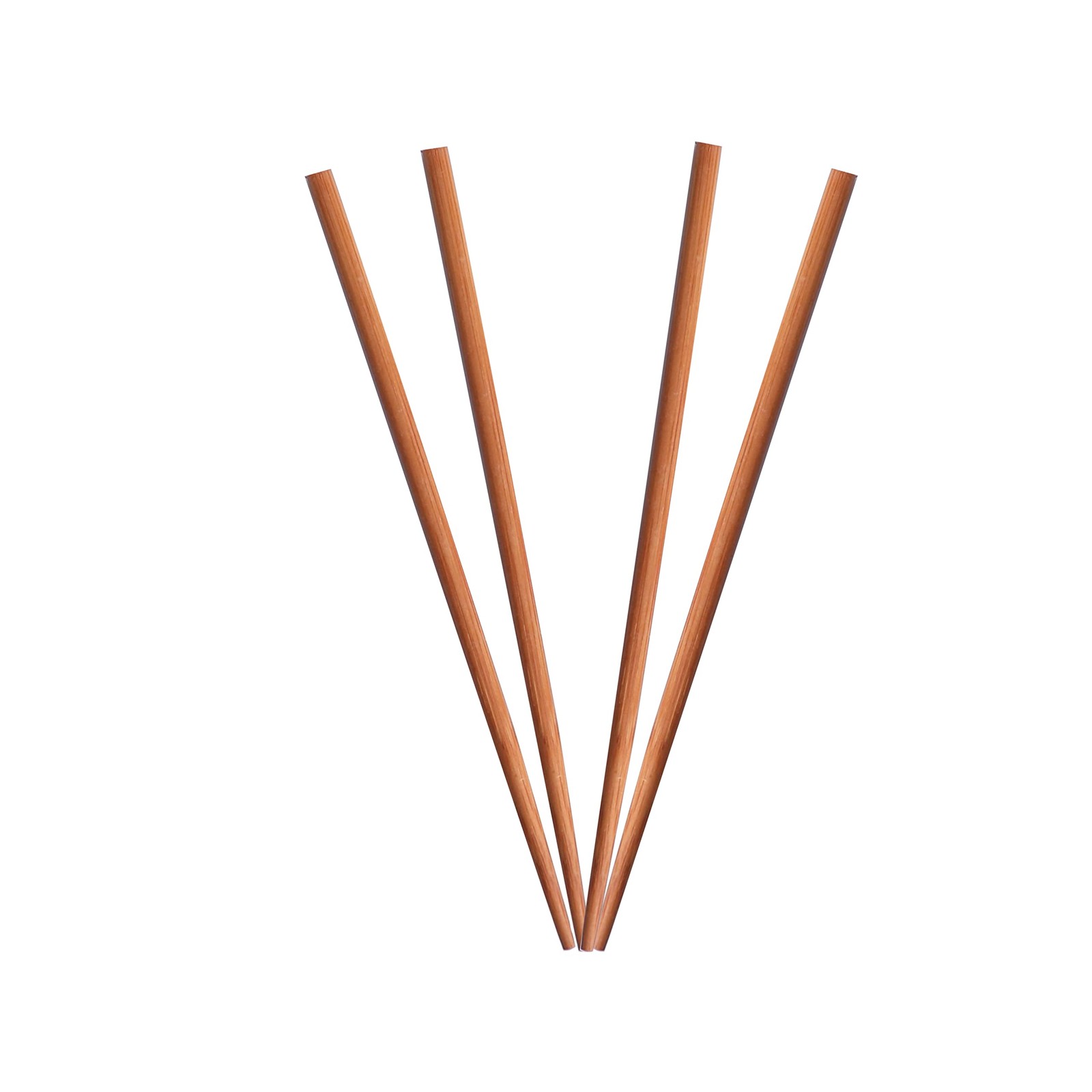 2 Sets of Wooden Hair Sticks Chopsticks (Tan) 1 Count (Pack 4), Tan