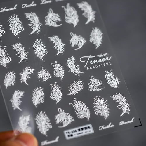 Winter Knit Sweater Cloth Pattern Nail Art Sticker Decals 5D Embossed French
