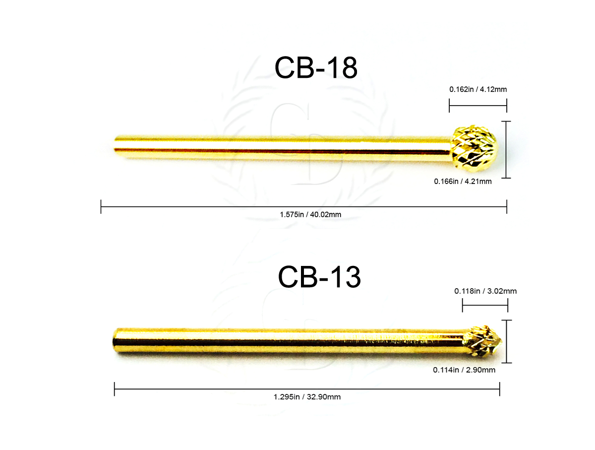 High Quality Nail Machine Drill Bits – Carbide 2-Way 3/32″ Fine Coarse Medium