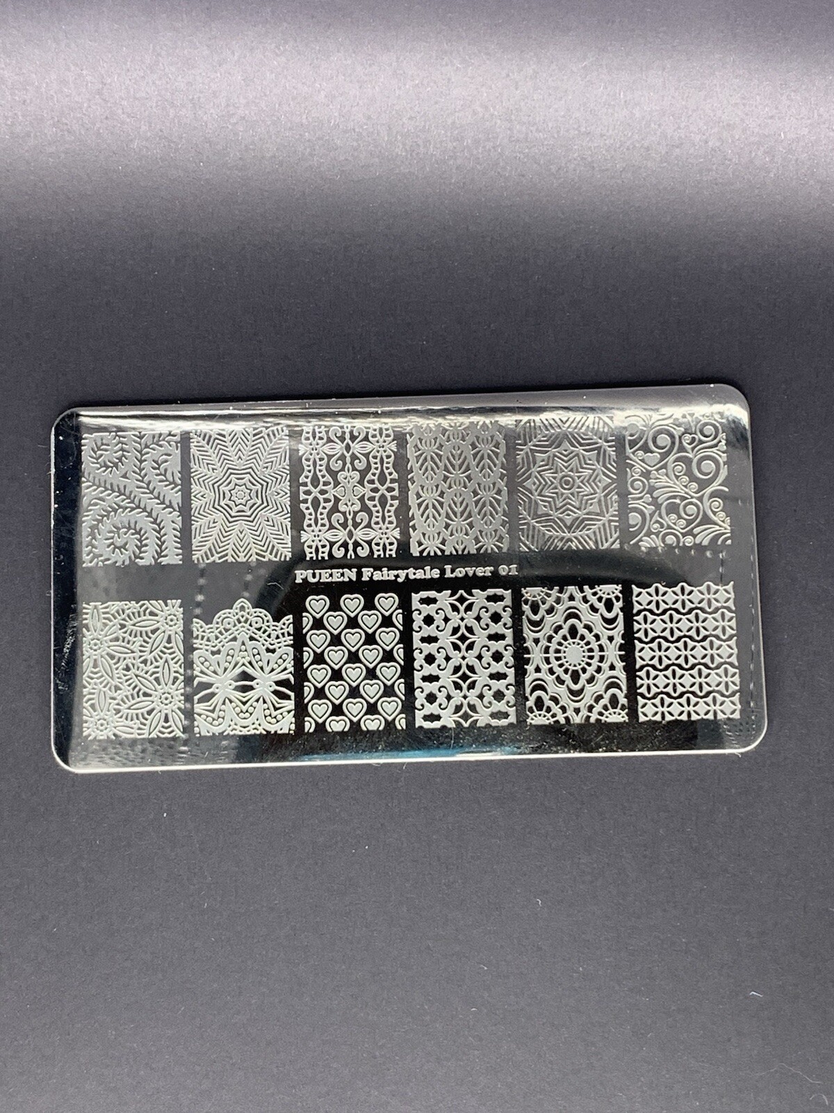 Nail Art Stamp Stamping Plate Pueen Nail Fairytale Lover 01 Pattern Floral