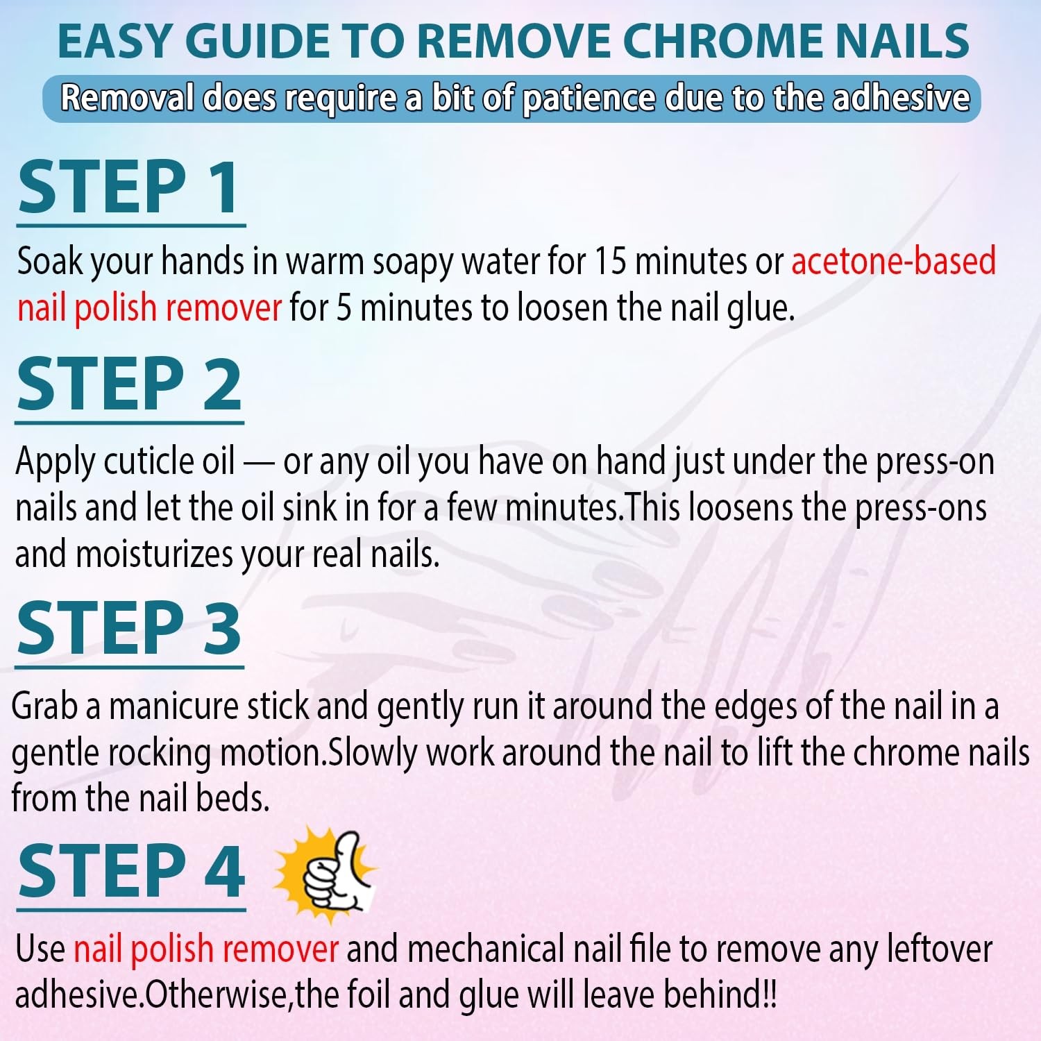 Press on Nails Short 24pcs Metallic Black Chrome Square Glue on Gel Nails Women