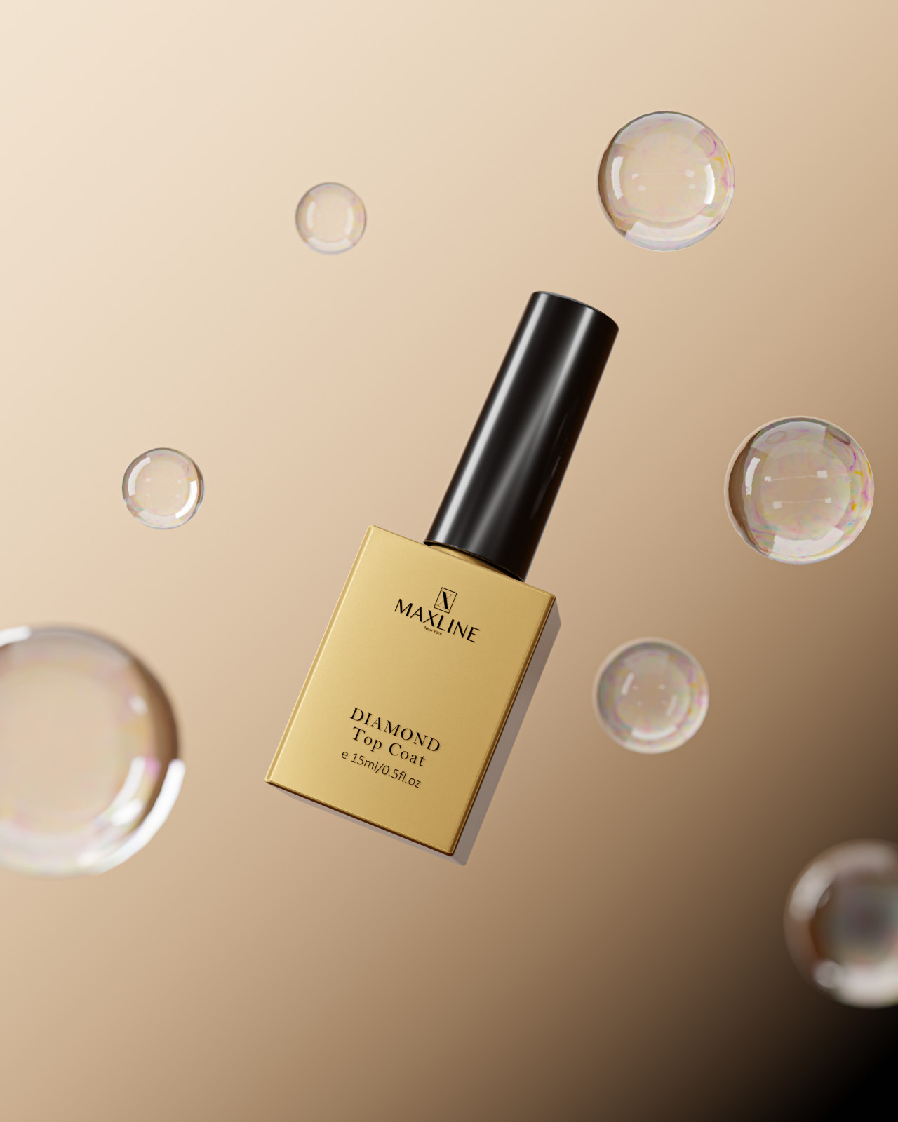 Diamond Top Coat Nail Polish/ 15ml/ choose Diamond Nail Topcoat