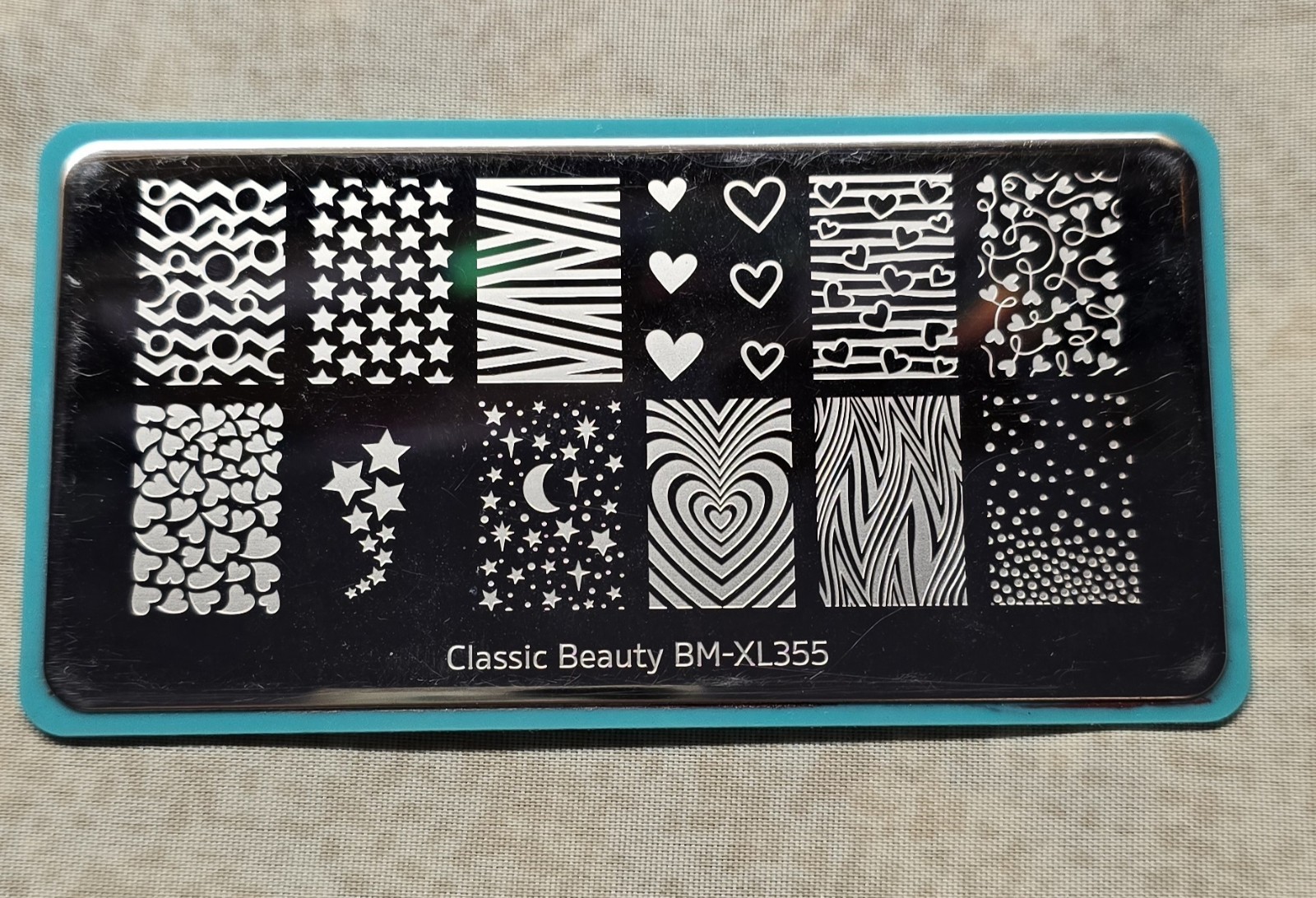 Maniology Bundle Monster BM-XL355 Classic Beauty Retro Nail Stamp Stamping Plate